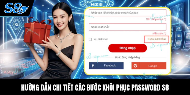 Hướng dẫn chi tiết các bước khôi phục password S8